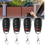 Joynine Lot de 4 télécommandes d'ouverture de porte