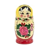 Semenovskaya Matryoshka Babushka Matryoshka 5 Poupées