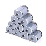 ANGEEK - Lot de 10 mini moteurs DC 3 V 6 V 130 pour