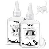 Pâte Pigmentée Pour Résine Epoxy Blanc, 170g Pâte Pigmentée