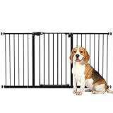 PawHut Barrière de sécurité Animaux 74-148 x 76,2 cm