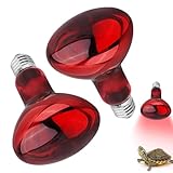 Udbrud 2 Pièces Lampe Chauffante Reptile, 100W Ampoules