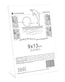 Cadre en Plexiglass de table - Porte Menu Transparent