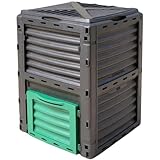 TERRE JARDIN - Composteur plastique - 300 L