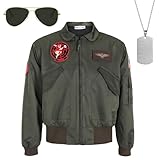 CoolChange Bomber de Maverick | Veste Militaire de