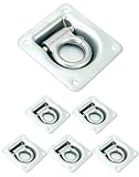 QWORK® Lot de 6 œillets d'arrimage pour remorque, accessoires