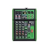 D Debra Mixeur audio professionnel 4 canaux avec 99