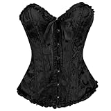 flintronic Bustiers à lacets pour femme, lingerie de
