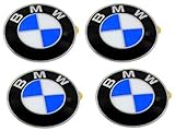 BMW Lot de 4 caches de centre de roue 64,5 mm OEM E46
