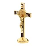 POFET – Statue crucifix Jésus-Christ sur croix pour