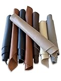 IPEA 1 kg de découpes en cuir véritable en tailles