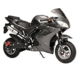 kiskick Vélo de poche 49 cc à 4 temps, mini moto pour