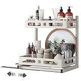 NETEL Rangement sour Évier Cuisine, Étagère sous Évier