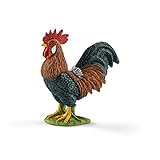 schleich 13825 Coq, dès 3 ans, FARM WORLD - figurine,