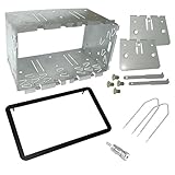 sound-way Kit Montage Autoradio, Façade Cadre 2 DIN,