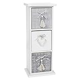 Joe Davies Commode 3 tiroirs Provence Cool Grey avec