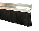 Bas de porte alu 1m + brosse IBS 60 - ELLEN - 0308401D