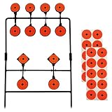Atflbox Cible BB Pellet Cible de tir en métal à réinitialisation