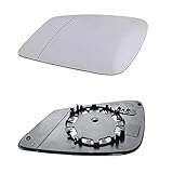 Rétroviseur latéral gauche chauffant blanc pour BMW