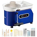 VEVOR Tour de Potier 28 cm de Dia. Roue de Poterie