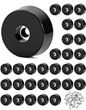 QWORK® 30 Pièces Pied Caoutchouc Patin pour Meubles