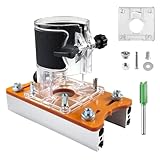 Plaque de base 2 en 1 pour le travail du bois précis,