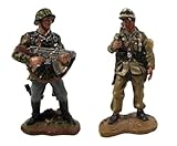 OPO 10 - Lot de 2 Figurines Soldats de Guerre allemands