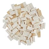 Lego® Lot de 100 briques classiques blanches - 2 x