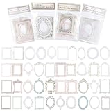 lahnao Cadre en dentelle pour scrapbooking, 40 feuilles