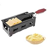 RoseFlower Mini raclette à fromage avec poignée en