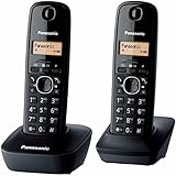 Panasonic KX-TG1612FRH Téléphone Numérique Sans Fil,