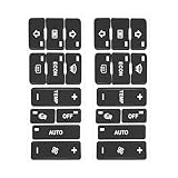 VGOL Lot de 2 autocollants de réparation de bouton