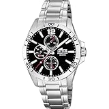 Lotus Montre chronographe pour homme en acier inoxydable