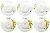 Retsch Arzberg XL Lot de 6 assiettes à pâtes en porcelaine,