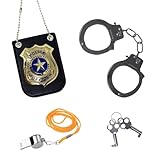 YSJCHEBS Ensemble de jeu de police de 3 pièces, costume