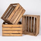 Caisses à Fruits d'occasion Classe B - Lot de 3 | 50x40x30