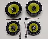 GENERALCAR Kit haut-parleurs + câbles pour Peugeot