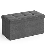 Songmics LSF47K Canapé avec espace de rangement, boîte