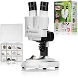Bresser Stéréo microscope JUNIOR 20x-50x double éclairage