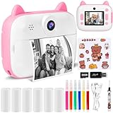 Appareil Photo Numérique Instantané,avec Papier d'impression