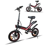 YOBACARID 14" Vélo électrique pliable, 36 V 10,4 Ah