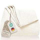 LAYNENBURG Couvre-lit 150 x 200 cm - Piqué gaufré 100%