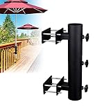 VANROUG Support de parasol robuste pour terrasse, balustrade,