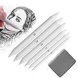 LJFEA 7 Pcs Estompeur Dessin, Dessin Stylos Mélangeurs,