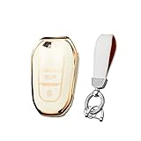 HIBEYO Coque de clé intelligente en TPU souple pour