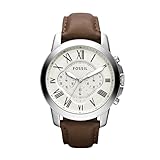 Fossil Montre pour Homme Grant, Mouvement Chronographe