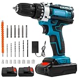 Anluomania Perceuse-visseuse sans fil 21 V, couple