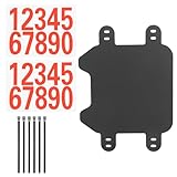 Plaque Avant Moto, Plastique ABS Plaque Avant Vélo