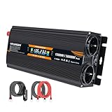 Convertisseur 12v 220v 1500W /3000W convertisseur de