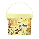 Hama Lot de 180 à 67 perles à repasser dans un seau